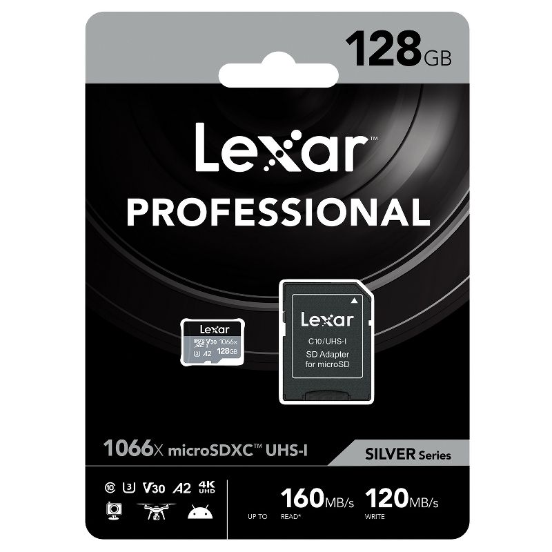 Lexar® Professional SILVER Series 1066x microSDXC™ UHS-I Card, 4 of 6