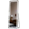 PexFix 63"x16" LED Aluminum Frameless Vanity Mirror with Lights White Full-length Mirror - 2 of 3