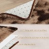 Shaggy Area Rug Modern Indoor Plush Fluffy Rugs Soft and Comfy Velvet Faux Fur Carpet Rugs for Bedroom Living Room Nursery - 4 of 4