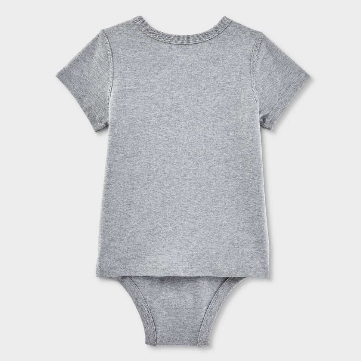 Toddler Adaptive Short Sleeve 2pk Abdominal Access Bodysuit - Cat & Jack™ - thumbnail 2