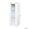 SKRAN Side Cabinet with Aluminum Strip Lamp, Large Storage Space,  Particle Board - 3 of 4