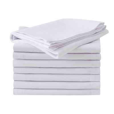 Teflon 8pk Cotton Eco Elite Napkins White