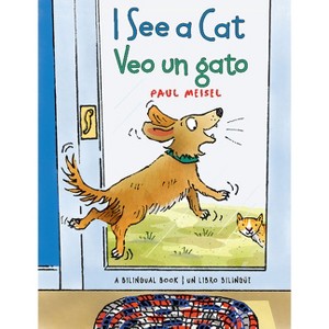 I See a Cat / Veo Un Gato - by  Paul Meisel (Board Book) - 1 of 1