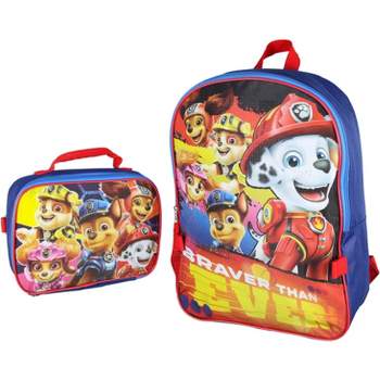  Sonic the Hedgehog 2 Movie Sonic Tails 16 Backpack w/Lunch  Tote 5 Piece Set