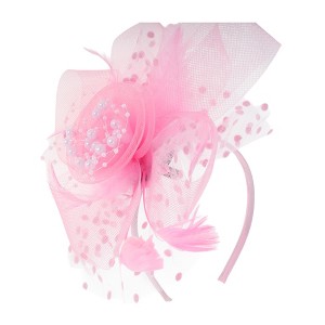 Unique Bargains Women's Feathers Headband 1 Set - 1 of 4