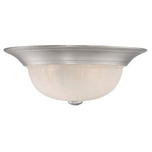 Savoy House Flush Mount 2 - Light Flush Mount in  Satin Nickel - 1 of 1