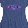 Girls' - Mattel - Nickelodeon Monster High the Movie Fit & Flair Cap Sleeve Dress - 2 of 3