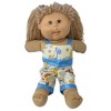 Doll Clothes Superstore Rocking Horse Print Jumpsuit Fits Cabbage Patch Boy Or Girl Dolls - 3 of 4