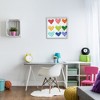 Stupell Industries You Are So Loved Rainbow Hearts, 24" x 24" - 2 of 4
