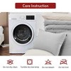 BAGOKIE 7 Pieces Reversible Bed in a Bag Comforter Set for All Season - 4 of 4
