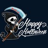Men's Design By Humans HAPPY HALLOWEEN - Special Edition By wedenote Tank Top - 2 of 3