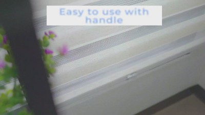 Basic Slate Cordless Zebra Shades 23" x 72"