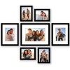 Americanflat 7 Piece Gallery Wall Frame Set (1) 12x16 (2) 9x12 (4) 6x8 - Black - 4 of 4
