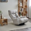 Adjustable Head Waist Game Chair 360 Degree Rotatable Sofa Chair 5-Angle Ergonomic Built-in Spring Seat Folded Packaging Living Room Leisure - 2 of 4
