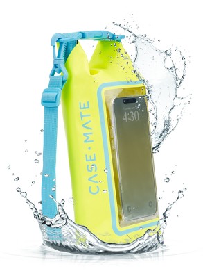 Goture 2L Waterproof Dry Bag – Heavy Duty 500D PVC With IPX8 Phone Case & Shoulder Strap – For Kayaking, Boating, Beach & Camping (Blue)