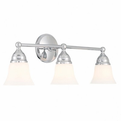 Norwell Lighting Sophie 3 - Light Sconce in  Chrome