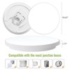 18W Modern LED Flush Mount Ceiling Light 11 Inch Low Profile Light Fixture White Thin Round Ceiling Light for Kitchen Bedroom Living Room 6500K - 3 of 4