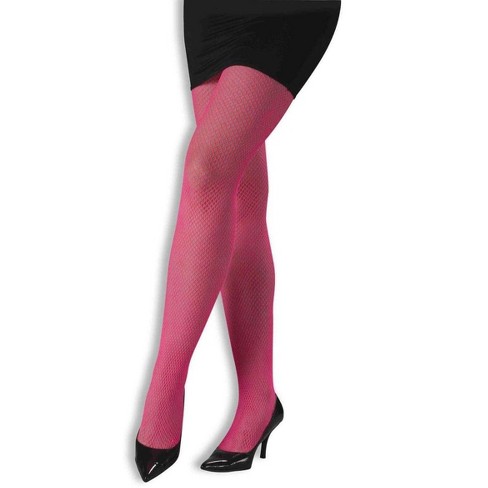 Forum Novelties 80 S Neon Pink Adult Costume Fishnet Tights Target