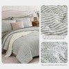 BAGOKIE 7 Pieces Bed in a Bag with Revesible Comforter, Sheets, Pillowcases & Shams, - 2 of 4
