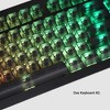 Das Keyboard Translucent Blank Keycap Set For Cherry MX Switches, No Font, For Unlit, RGB and Backlit Keyboards, With Keycap Puller Tool, 108 Keys - 3 of 4