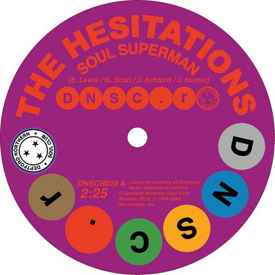 Hesitations - Soul Superman/Ain't No Love In The Heart Of The City (vinyl 7 inch single)