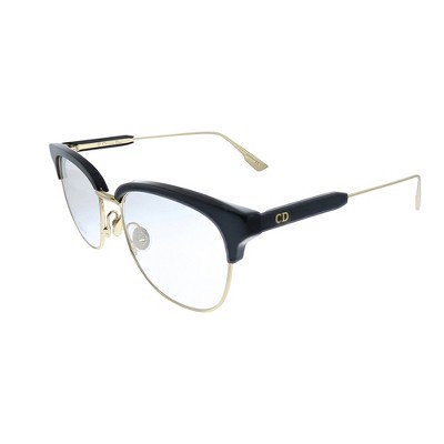 Dior CD MTDIORO2 2M2 Womens Square Eyeglasses Gold/Black 52mm