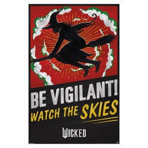 Trends International Wicked: For Good (2025) - Be Vigilant Framed Wall Poster Prints - 1 of 4