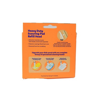 Scrub Daddy Dish Daddy Heavy Duty Refill Head - 2ct