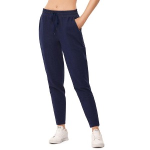 Womens Sweatpants Joggers Yoga Lounge Sweat Pants Casual Running Pants with Pockets - 1 of 4