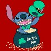 Junior's Women Lilo & Stitch Lucky Me Leprechaun Stitch T-Shirt - image 2 of 4