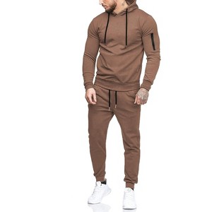 COOFANDY Men's Tracksuit 2 Piece Hooded Athletic Sweatsuits Casual Running Jogging Sport Suit Sets - 1 of 4