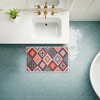 Stupell Industries Bold Geometric Patterns Printed Plush Bath Mat And Bath Rug, Design By Darlene Seale, 18"X30" - 3 of 4