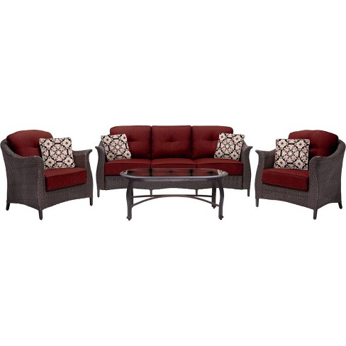 Gramercy 4pc Sofa Patio Seating Set Hanover Target