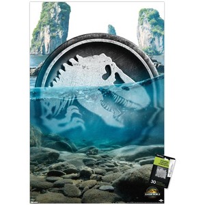 Trends International Jurassic World: Rebirth (2025) - Water Logo Unframed Wall Poster Prints - 1 of 4