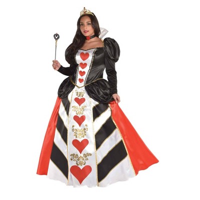 Adult Plus Red Queen Halloween Costume