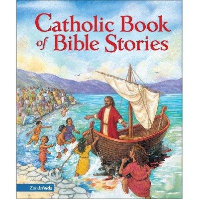 Catholic Book of Bible Stories - by  Laurie Lazzaro Knowlton (Hardcover)