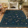 Abynow Medallion Distressed Persian Indoor Area Rug - 3 of 4