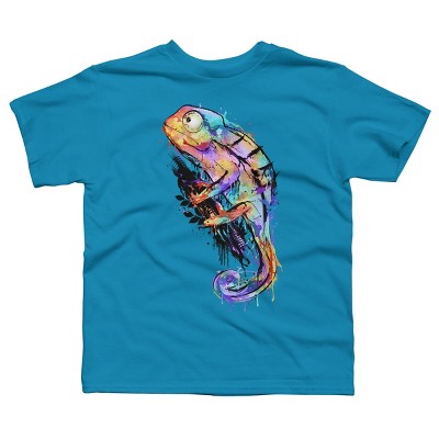 Boy's Design By Humans chameleon By alnavasord T-Shirt