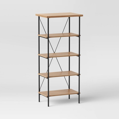 Bookshelf Tower Freestanding Shelf Storage Organization Unit - Temu