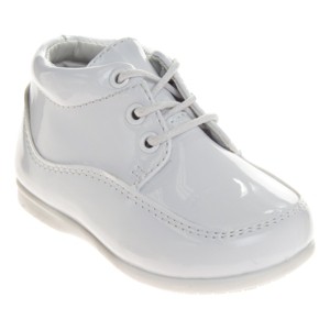 Josmo Baby Boys' Lace up First Walking Shoes - Soft and Flexible for All Day Wear-Perfect for Baptisms, Weddings, and Special Events (Infant/Toddler) - 1 of 4