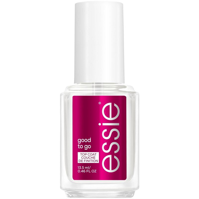 essie Good to Go Top Coat - fast dry and shine - 0.46 fl oz, 3 of 8