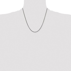 Chisel Stainless Steel Oxidized 20" Cable Chain Necklace - 1 of 4