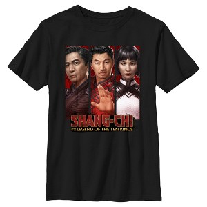 Boy's Marvel Shang-Chi and the Legend of the Ten Rings Family Panels T-Shirt - 1 of 4