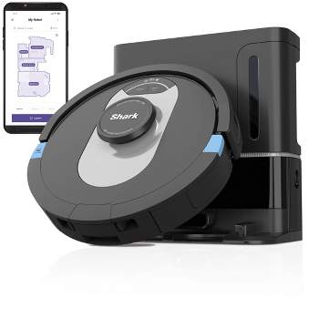 Shark IQ RV1001, Wi-Fi Connected, Home Mapping Robot Vacuum, Without  Auto-Empty dock, Black