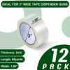 Itopfox Clear Packing Tape, 12 Rolls Heavy Duty Packaging Tape for Shipping, Moving, Sealing, 3 mil Thick, 65 Yards Per Roll, Total 780 Yards - 3 of 4
