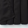 Chanasya 2pk Solid Contemporary Print Room Darkening Window Curtain Panels - Set of 2 - 4 of 4
