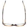 Calabria 21645 Ladies 48mm Designer Reading Glasses +1.00 Brown Marble Pink Fade - 2 of 2