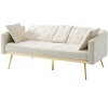 DOMETOUR 67.7 Inches Futon Sofa Bed, Modern Convertible Sofa Bed for Living Room Bedroom - 2 of 4