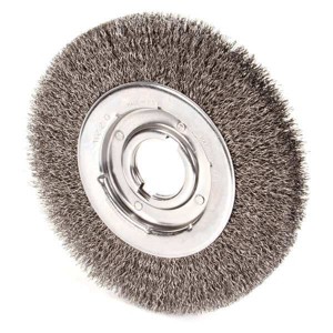 Weiler  Wire Wheel Brush,Arbor,10 In.,0.020 In. 96030 - 1 of 2