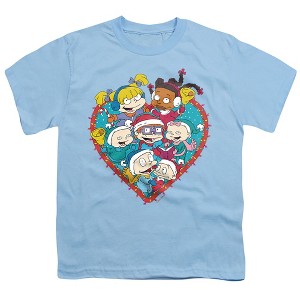 Boys' Rugrats Christmas Photo With Tommy, Chucky, Angelica T-Shirt - 1 of 4